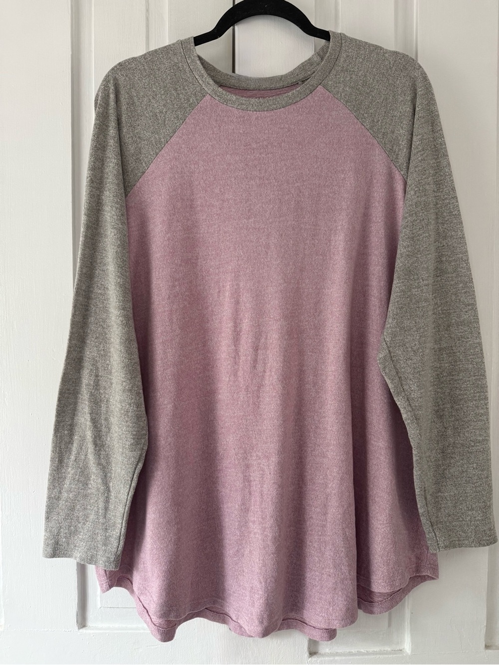 American Eagle Soft Raglan Long Sleeve Top - XL